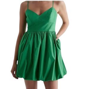 NWT Express green bubble dress size small
